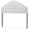 Baxton Studio Cora Modern Grayish Beige Upholstered King Size Headboard 124-6863 - alternate 3